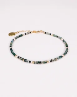 Bracelet - oudis vert - or