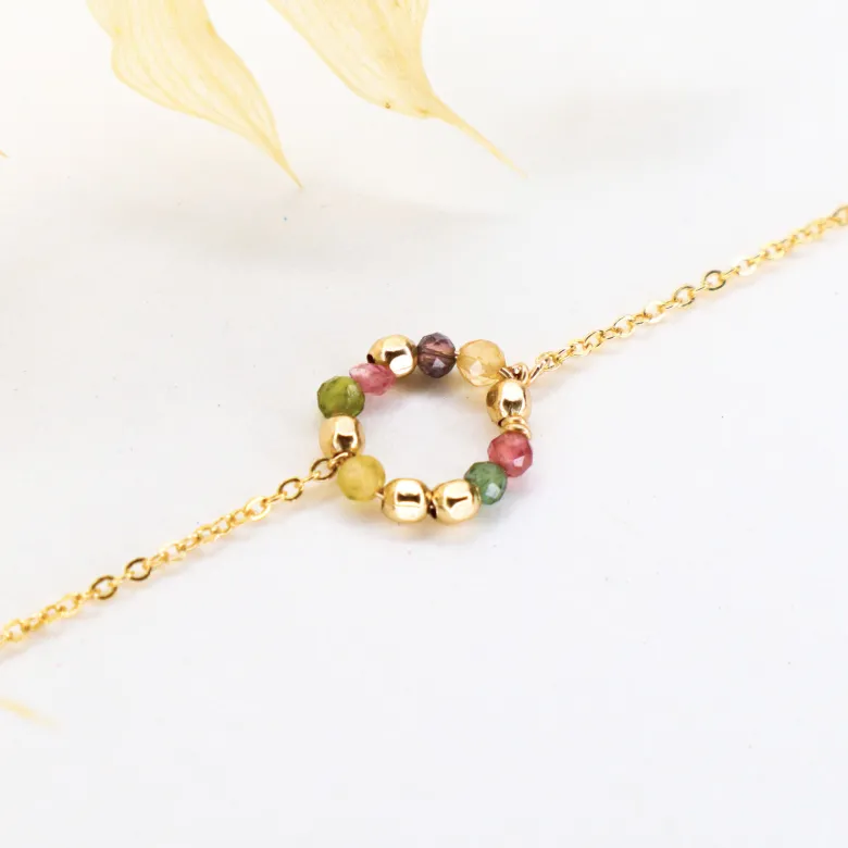 Bracelet pierres naissance - octobre