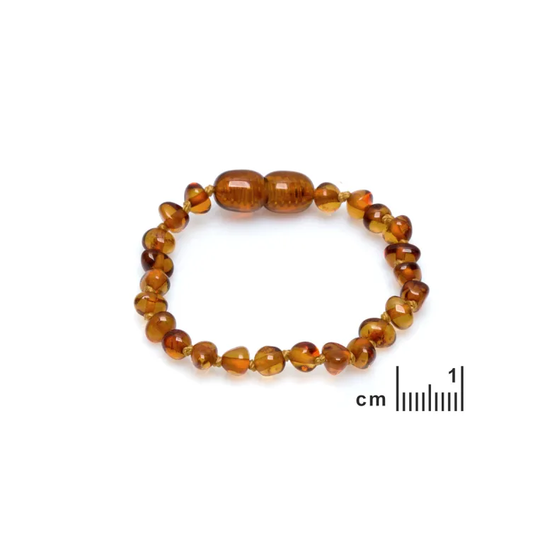 Bracelet pour bébé en ambre
