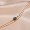 Bracelet sablé Gris