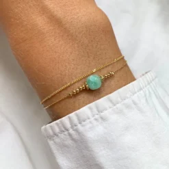 Bracelet sablé Turquoise