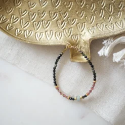 Bracelet tourmaline verte aliya