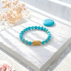 Bracelet turquoise caixa – protection & communication