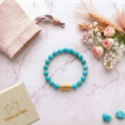Bracelet turquoise caixa – protection & communication