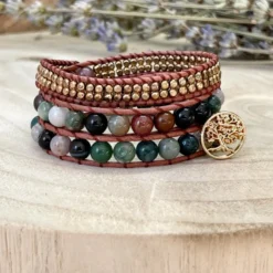 Bracelet wrap énergie lumineuse