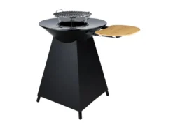 Brasero de cuisson avec plaque en fonte amovible - somagic