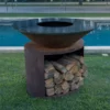 Brasero ellipse 120 corten
