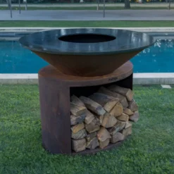 Brasero ellipse 120 corten