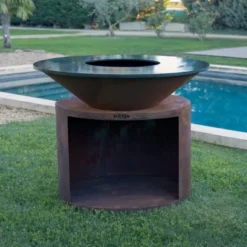Brasero ellipse 120 corten