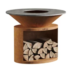 Brasero ellipse 120 corten