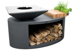 Brasero g3 graphite plaque de cuisson acier inoxydable alimentaire - artiss