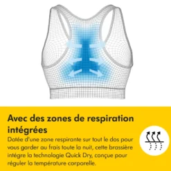 Brassière allaitement noir - m