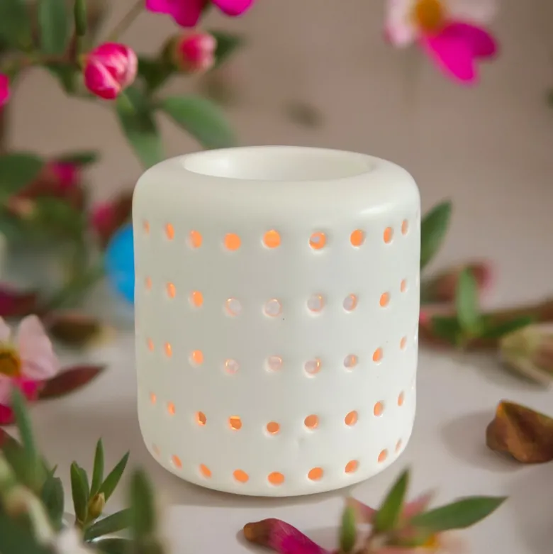 Brûle parfum coliseo blanc