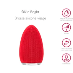 Brosse de visage bright silicone*