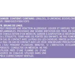 Brume de linge fleur d'oranger