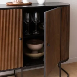 Buffet en bois de manguier