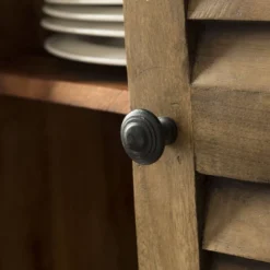 Buffet en bois recyclé volets aubin