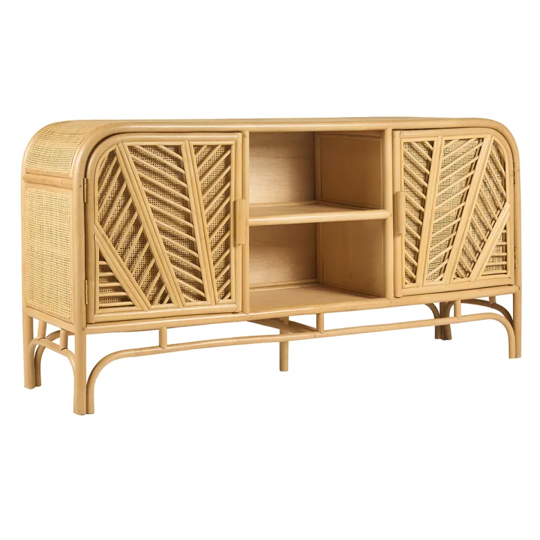 Buffet en rotin 2 portes l150 cm galon