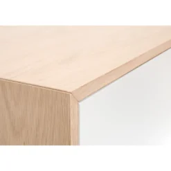 Buffet haut bois et blanc 4 portes l110 cm sid