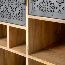 Buffet haut en bois de manguier sahara