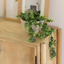 Buffet haut 3 portes en bois de manguier nova