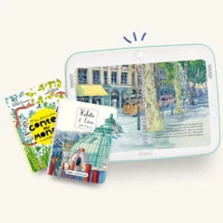 Bugali - tablette de lecture sans écran - pack 5+