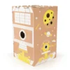Cabane carton pliable française - moon