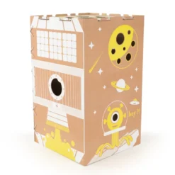Cabane carton pliable française - moon