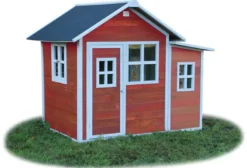 Cabane enfant rouge loft 150