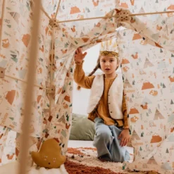 Cabanes à construire 111 pcs motif tipi