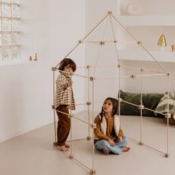 Cabanes à construire 111 pcs motif tipi