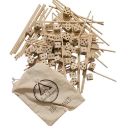 Cabanes à construire 111 pcs motif tipi