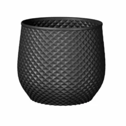 Cache-pot moderne intérieur extérieur - anthracite