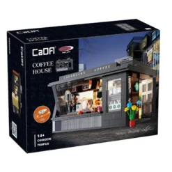 Cada maquette boutique café bricks