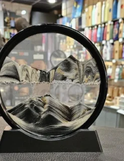 Cadre paysage 3d sable mouvant