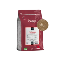 Café bio - italien - blend arabica et robusta - grain 250g
