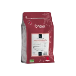 Café bio - prestige d'arabica - blend pur arabica - grain 250g