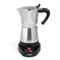 Cafetière italienne électrique acier 6 t