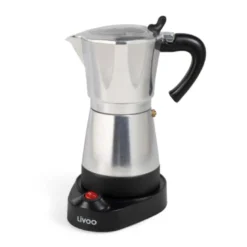 Cafetière italienne électrique acier 6 t