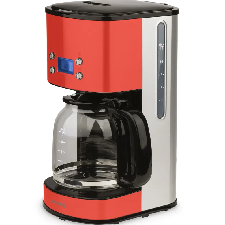 Cafetière programmable - mg30 rouge