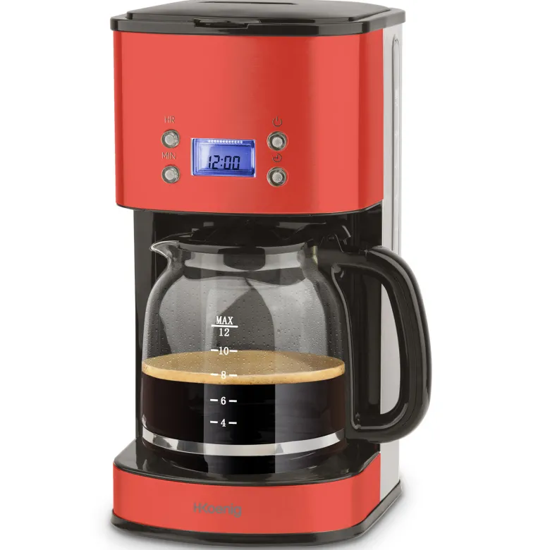 Cafetière programmable - mg30 rouge