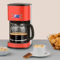Cafetière programmable - mg30 rouge