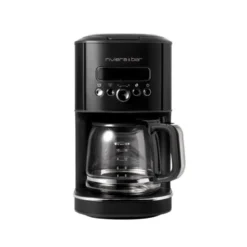 Cafetière programmable 12 tasses 950w noir riviera & bar bcf579
