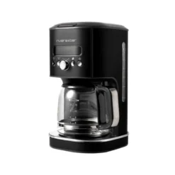 Cafetière programmable 12 tasses 950w noir riviera & bar bcf579