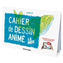Cahier de dessin animé - la mer