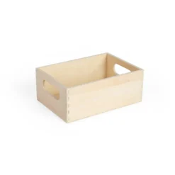 Caisse de nourriture en bois
