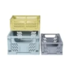 Caissettes pliables ella (set de 3)