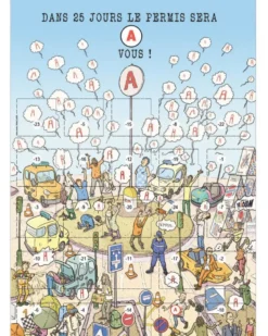 Calendrier de l'avant permis 25 conseils