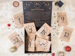 Calendrier de l'avent café en grain