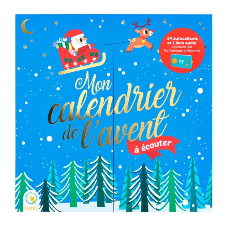 Calendrier de l'Avent à écouter Lunii